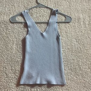 Brandy melville light blue tank top